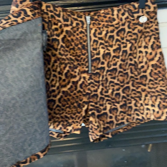 NWT Zara leopard print skort - Picture 3 of 4